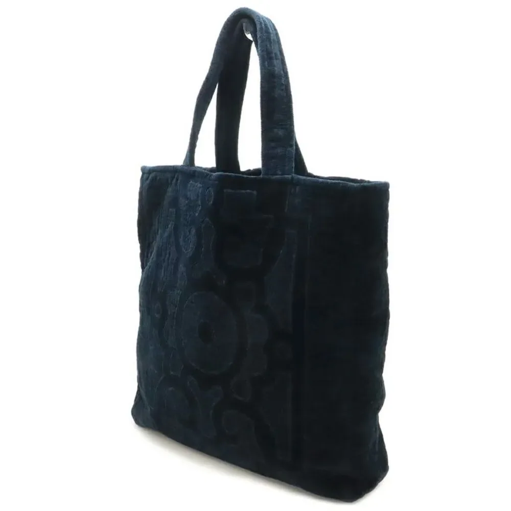 Chanel Coco Mark Beach Tote Bag Black